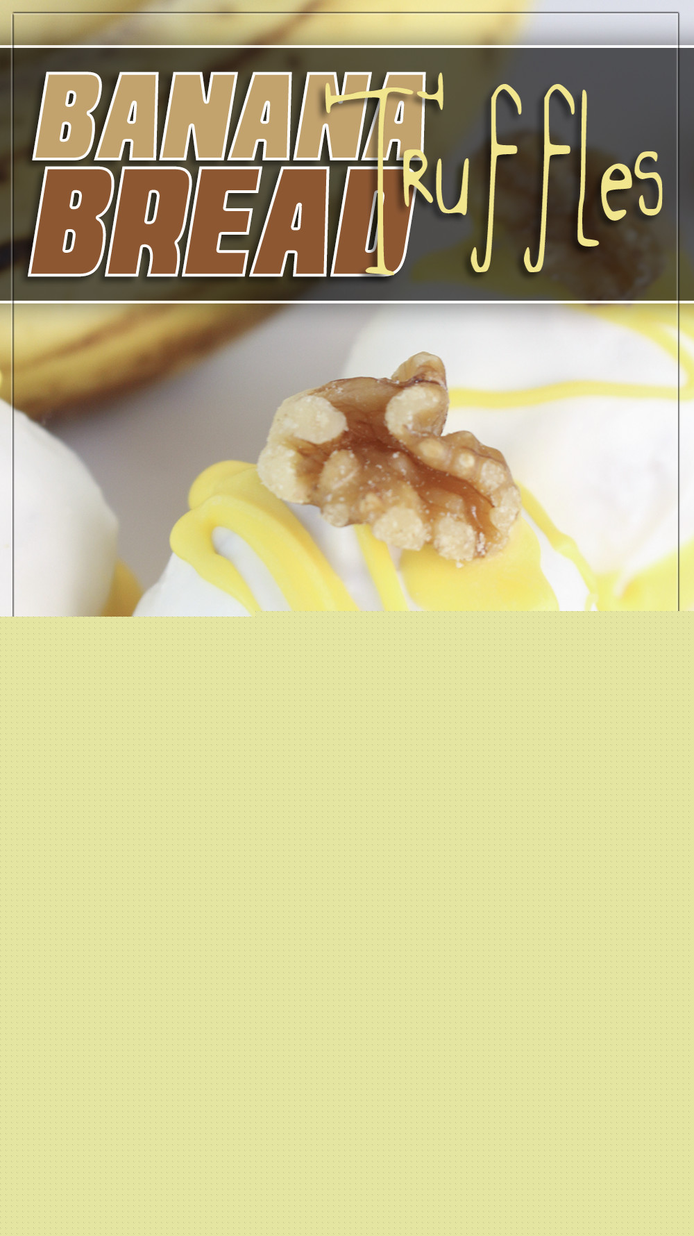Need uses for overripe bananas? Split from the traditional recipe and give this Banana Bread Truffles Recipe a try! - SahmReviews.com