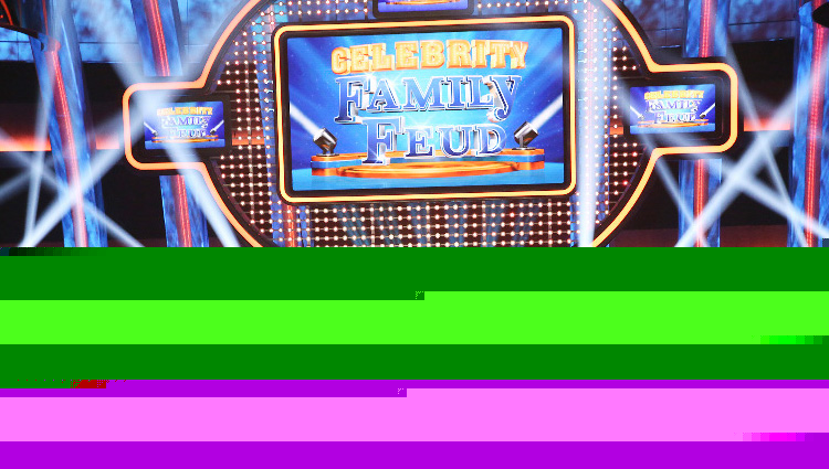 Celebrity Family Feud pits celebrities and their families against each other to win bragging rights and money for charities. - SahmReviews.com #CelebrityFamilyFeud #InsideOutEvent #ABCTVEvent