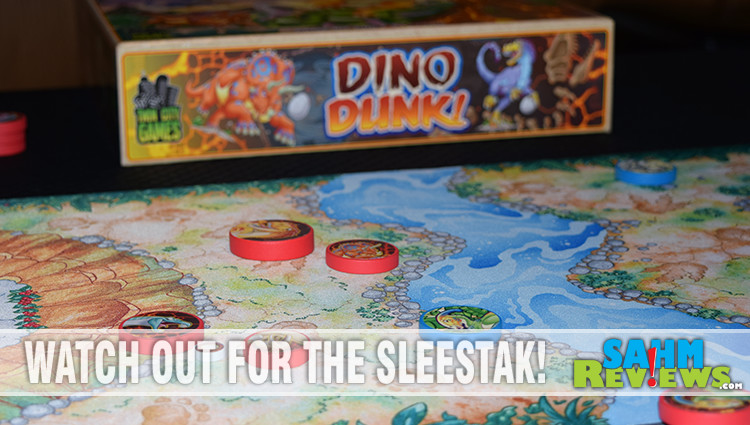 Did you know that dinosaurs played basketball? With their eggs?! We didn't either, but had to find out all about Dino Dunk to get the scoop! - SahmReviews.com
