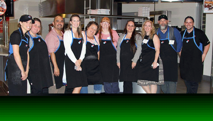 8 bloggers were invited to go behind the scenes during Domino's Blogger Day. - SahmReviews.com #DPZBloggerDay15