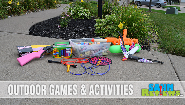 When the weather is nice, use this list of outdoor games and activities to get your kids to play outside. - SahmReviews.com