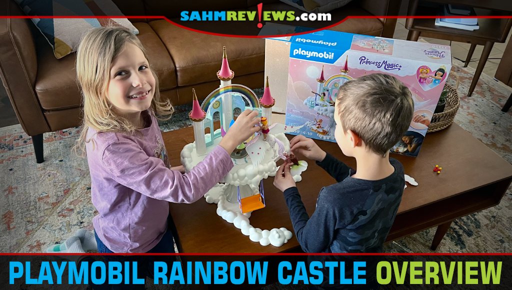 Playmobil Rainbow Castle building set encourages creative play - SahmReviews.com