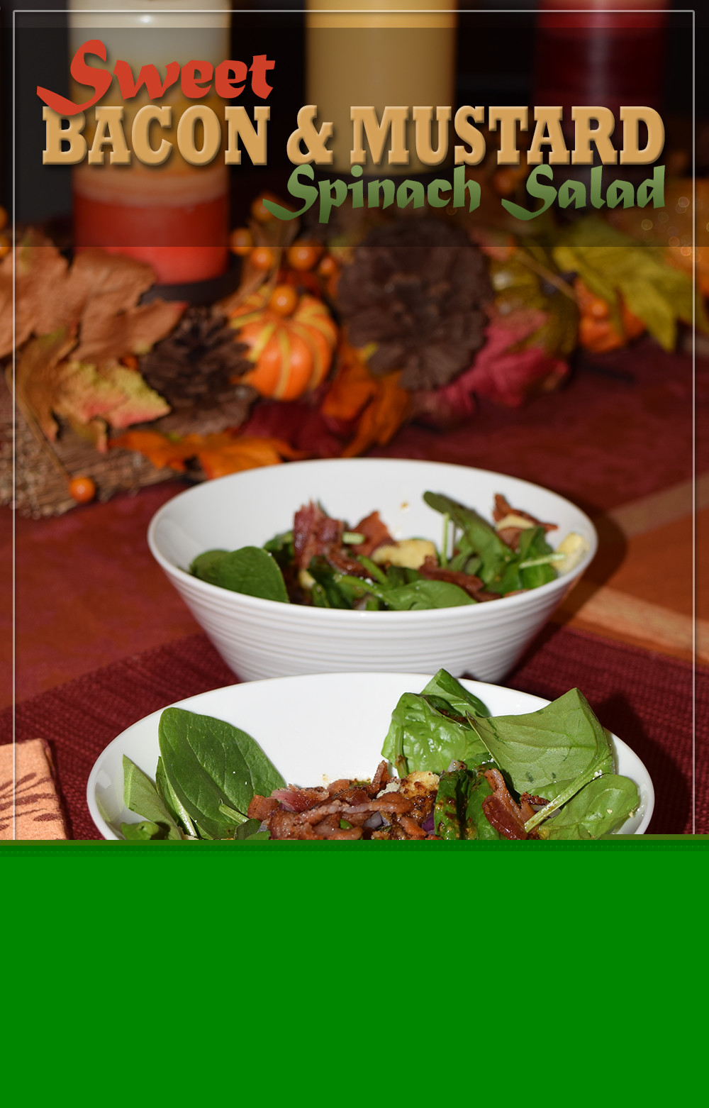 With produce stored in Rubbermaid FreshWorks containers, we can make Sweet Bacon and Mustard Spinach Salad more often! Delicious warm bacon dressing! - SahmReviews.com